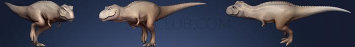 3D model DINOSAUR LOWPOLY 2 (STL)